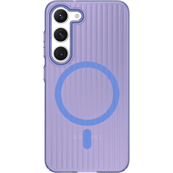 Задняя накладка CASE Translucent Strip Samsung Galaxy S23, синий