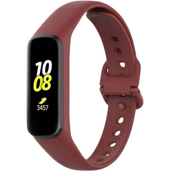 Ремешок Bingo Silicone для SAMSUNG Galaxy Fit2 (бордовый)