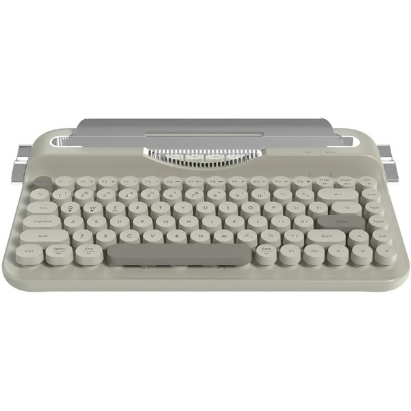 Компьютерная клавиатура AJAZZ AF84 (бело-серая)