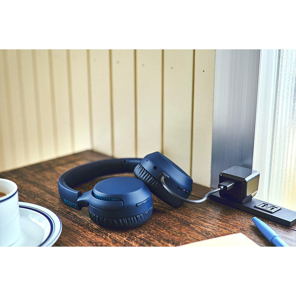 Наушники Sony WH-XB700L (синий)