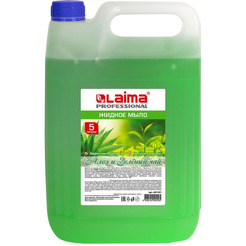 Мыло жидкое LAIMA PROFESSIONAL Алоэ и Зеленый чай 601431 5л