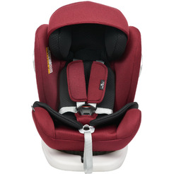 Автокресло Lorelli Lusso SPS Isofix (красный/черный)