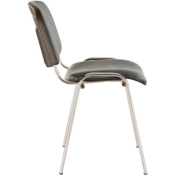 Стул Brabix Iso CF-001 (кожзам, серый)