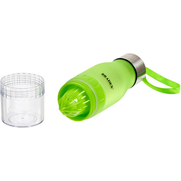 Бутылка для воды с соковыжималкой BRADEX SF 0520 (салатовый)