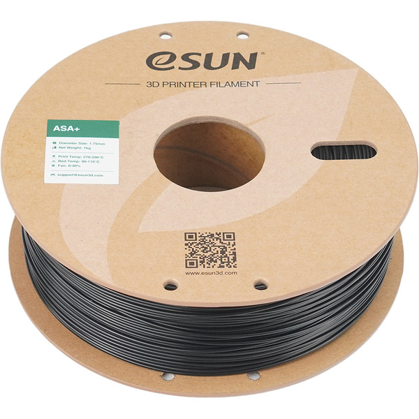 Пластиковая нить ESUN ASA+ 1,75 мм (чёрный)