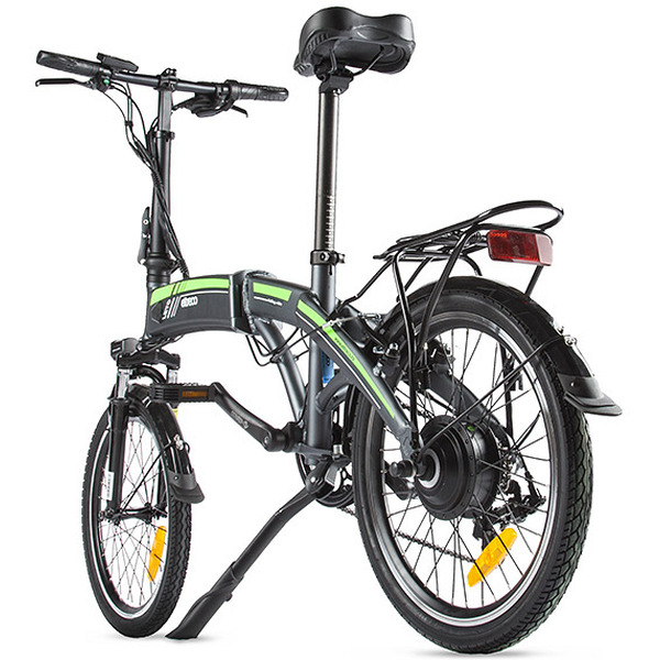 Велогибрид Eltreco Leto (черный/синий)