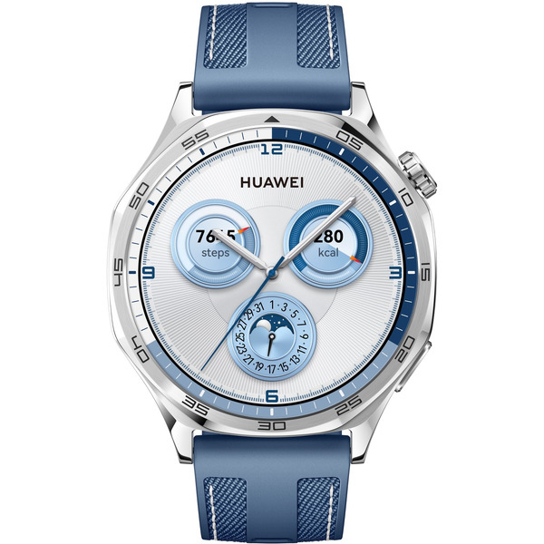 Смарт-часы HUAWEI Watch GT 5 Blue Woven Strap (VLI-B19) 46mm