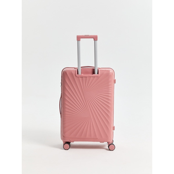 Чемодан на колесах L'case Cancun 25 (M, розовый)