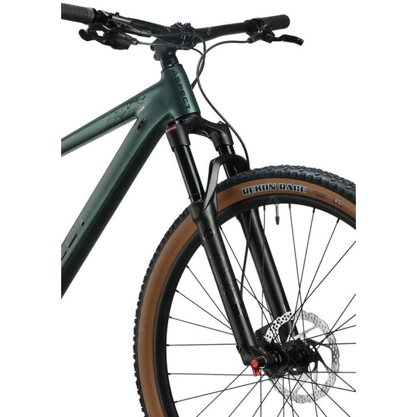 Велосипед Aspect AMP Pro 29 (2025) (L (20"), Зеленый)