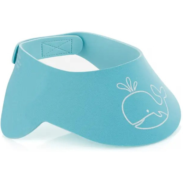 Защита (козырек) на голову от попадания воды и шампуня в глаза REER MyHappyBath Cap ОГ 40-55 см голубой