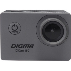 Экшн-камера Digma DiCam 180 (серый)