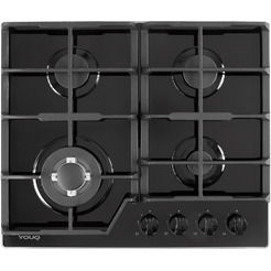 Варочная панель газовая YOUQ 	YQHG 6041ТGC07 BL