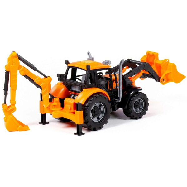 Экскаватор Полесье Прогресс 91789 (оранжевый)
