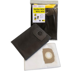 Фильтр-мешок многоразовый Dr.Electro KWD4/M (для пылесоса Karcher WD4,5,6)