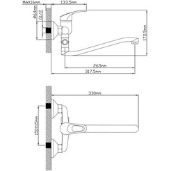 Смеситель AV Engineering AVURS7-A120-221