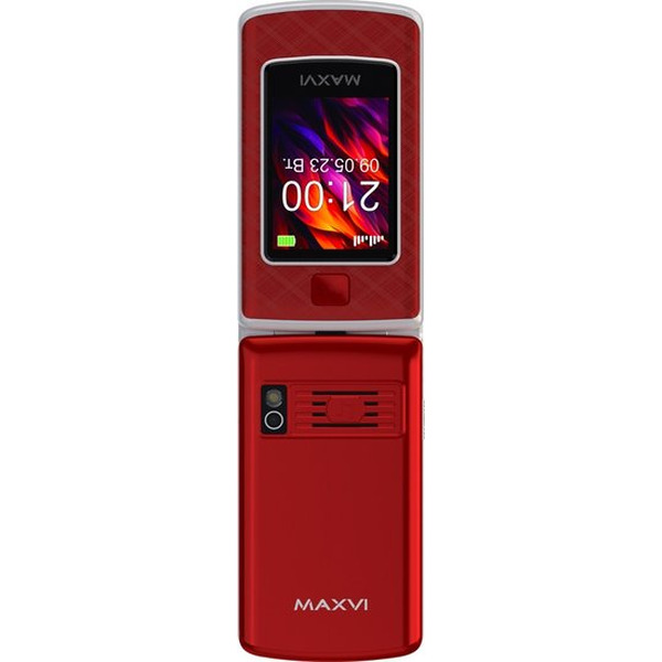Кнопочный телефон Maxvi E28 (красный)
