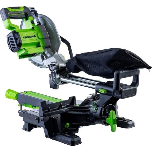 Торцовочная пила Greenworks GD24MS216 1501707UH