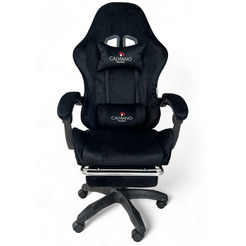 Игровое кресло Calviano 1583 (черный велюр)