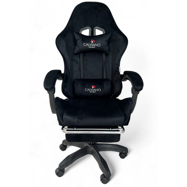 Игровое кресло Calviano 1583 (черный велюр)