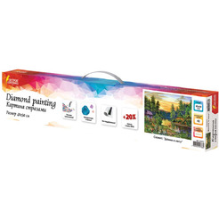 Картина стразами (алмазная мозаика) ОСТРОВ СОКРОВИЩ «Домик в лесу» 662417