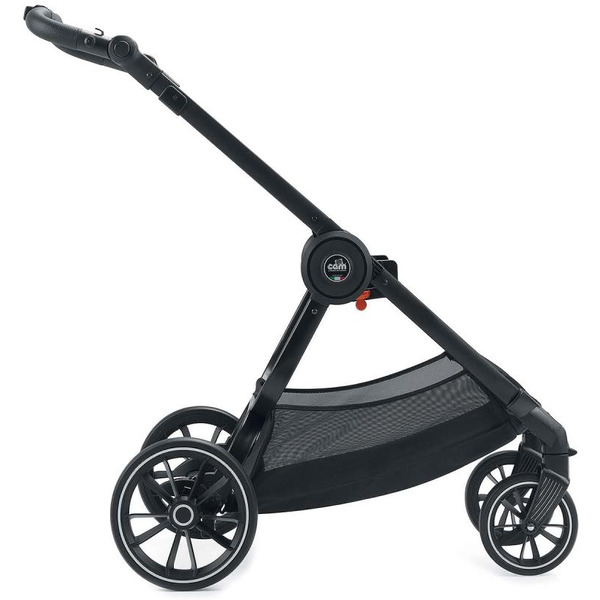 Универсальная коляска CAM Milano (2 в 1, темно-серые полосы)