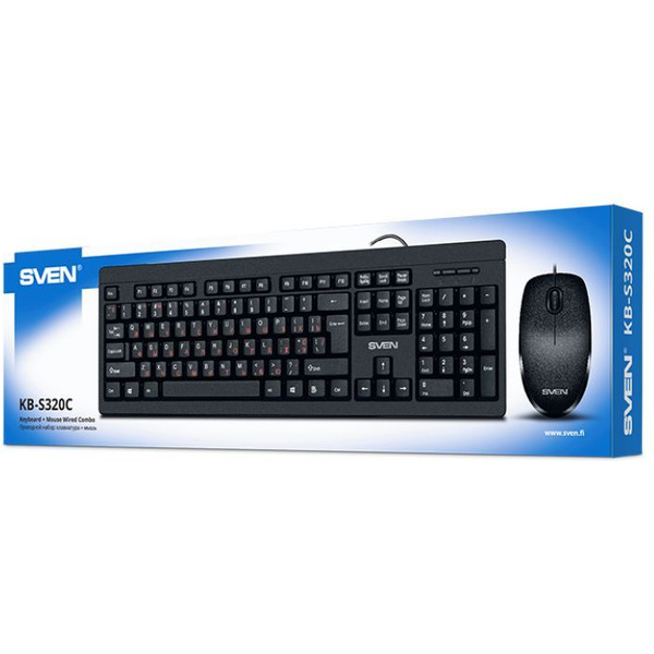 Клавиатура + мышь SVEN KB-S320C