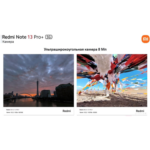 Смартфон Xiaomi Redmi Note 13 Pro+ 5G 8GB/256GB Midnight Black RU