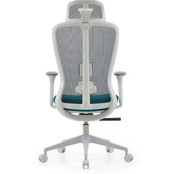 Офисное кресло SPARX FX-28-1 Fansil (White / Cyan)