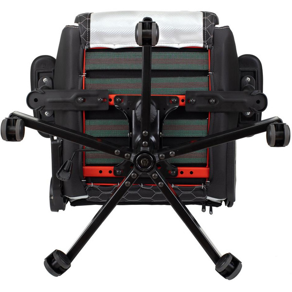 Кресло игровое Knight Neon (1717269) черный/серебряный