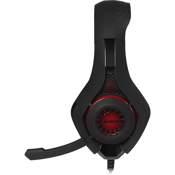 Наушники с микрофоном SVEN AP-G886MV черно-красный