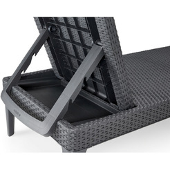 Шезлонг Keter Jaipur 235162 (графит)