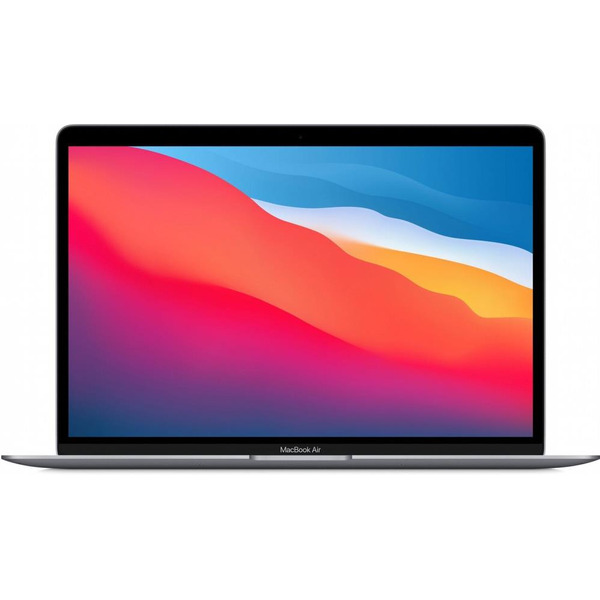 Ультрабук Apple Macbook Air 13" M1 2020 A2337 256GB (серый космос) + Адаптер Red Line BS-01 16А