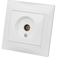 Розетка телевизионная TDM Лама SQ1815-0017