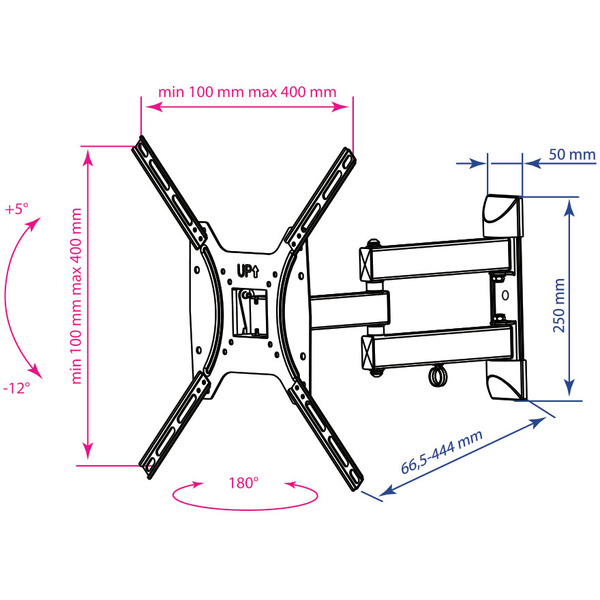 Кронштейн Kromax DIX-24