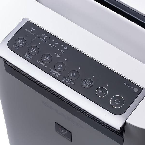 Очиститель воздуха с функцией увлажнения Sharp KCG41RW