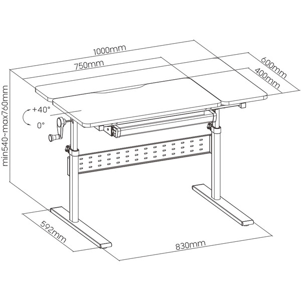 Комплект ученический Ergosmart Smart 100 E603-E611-E511