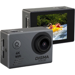 Экшен-камера Digma DiCam 300 (серый)