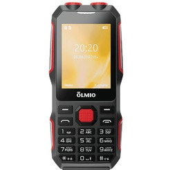 Мобильный телефон Olmio X02 (черный/красный)