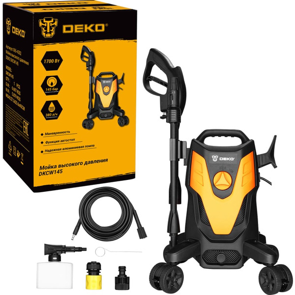 Мойка высокого давления Deko DKCW145 (065-4302)