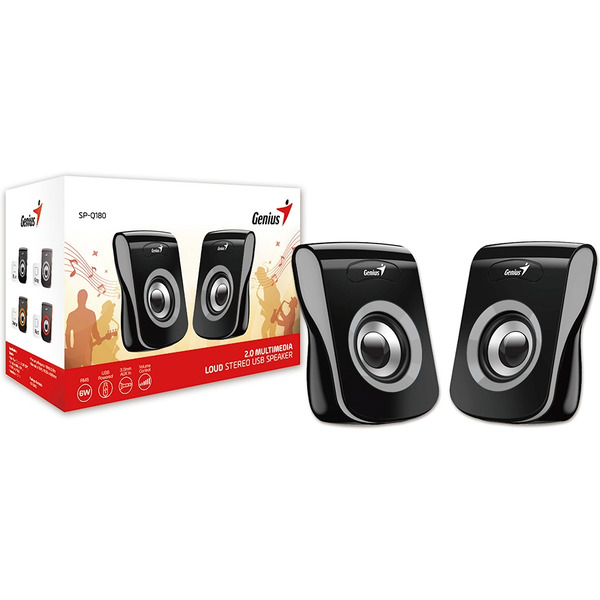 Акустическая система GENIUS SP-Q180 (черный/серый)