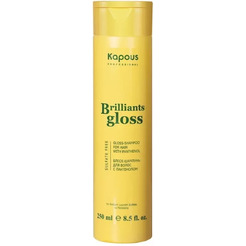 Шампунь для волос KAPOUS Brilliants gloss 250мл