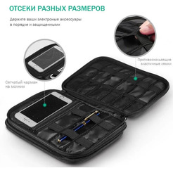 Органайзер для сумки Ugreen LP139 50147 (серый)