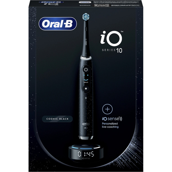 Электрическая зубная щетка Oral-B iO 10 Series 10 Cosmic Black (черный)
