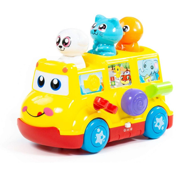 Интерактивная игрушка Полесье Школьный автобус 77080