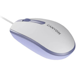 Мышь Canyon M-10 (CNE-CMS10WL) бело-лавандовый