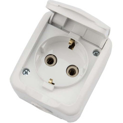 Розетка одноместная KRANZ Mini OG KR-78-0604