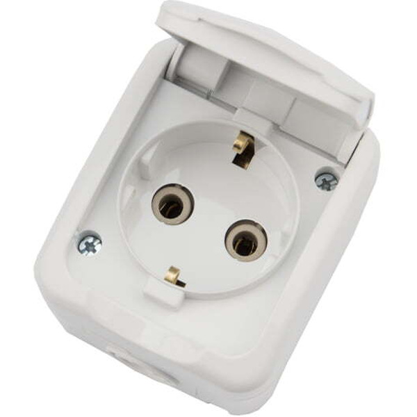 Розетка одноместная KRANZ Mini OG KR-78-0604