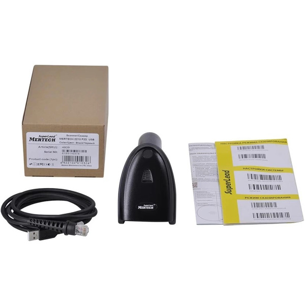 Сканер штрихкодов MERTECH 2210 P2D USB