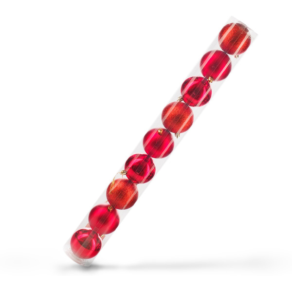 Набор новогодних шаров Ausini VT25-04004-3