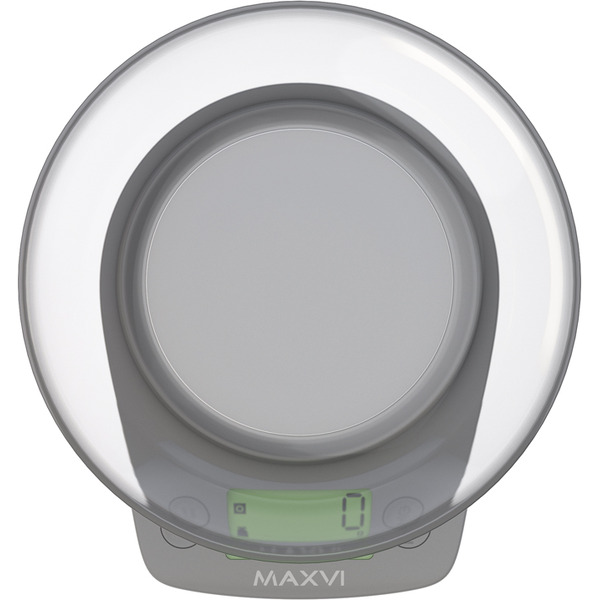 Кухонные весы Maxvi KS102P (серый)